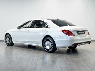 2015 Mercedes-Benz S-Класс 400 Long VI (W222, C217), белый, 2999000 рублей, вид 2
