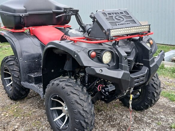 2011 Stels ATV-450, чёрный, 350000 рублей