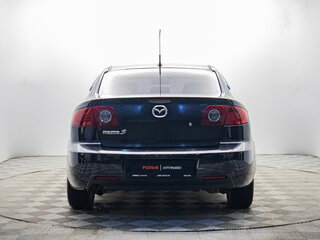 2008 Mazda 3 I (BK) Рестайлинг, чёрный, 424000 рублей, вид 4