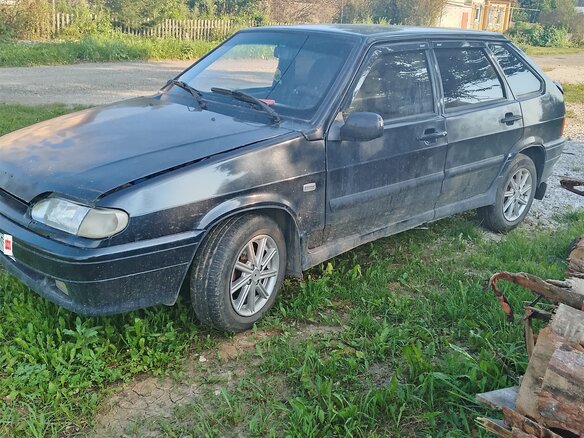 2008 Lada (ВАЗ) 2114, чёрный, 120000 рублей - вид 2