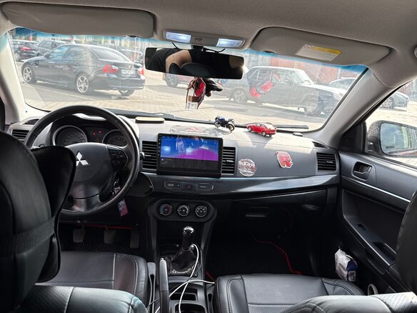 2008 Mitsubishi Lancer X, красный, 880000 рублей - вид 12