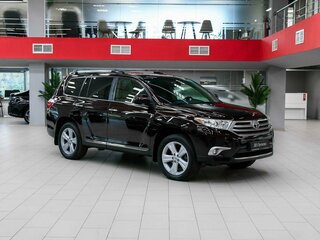 2012 Toyota Highlander II (XU40) Рестайлинг, пурпурный, 1890000 рублей, вид 3