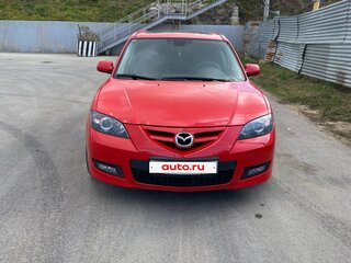 2008 Mazda 3 I (BK) Рестайлинг, красный, 600000 рублей, вид 3