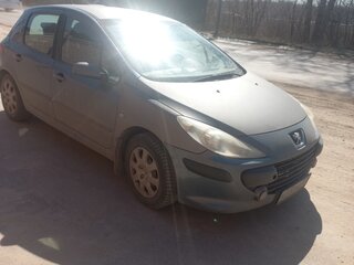 2006 Peugeot 307 I Рестайлинг, серый, 350000 рублей, вид 2