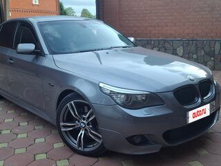 2008 BMW 5 серии 530i V (E60/E61) Рестайлинг, серый, 1200000 рублей, вид 2