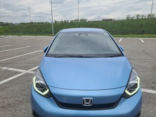 2020 Honda Fit IV, голубой, 1350000 рублей, вид 4