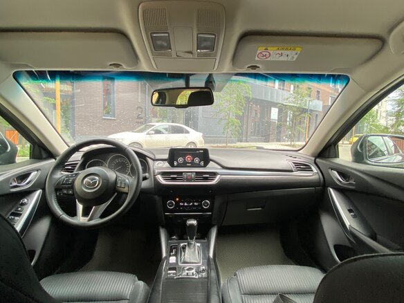2015 Mazda 6 III (GJ), серый, 1500000 рублей - вид 14