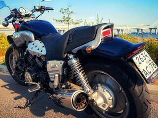 1994 Yamaha V-Max 1200, синий, 400000 рублей, вид 4