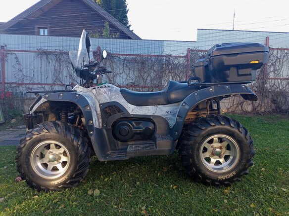 2014 Stels ATV-500, серый, 410000 рублей - вид 9