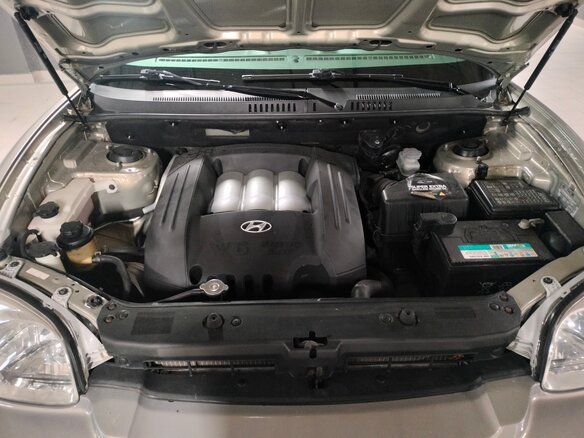2008 Hyundai Santa Fe Classic Classic, бежевый, 790000 рублей - вид 13