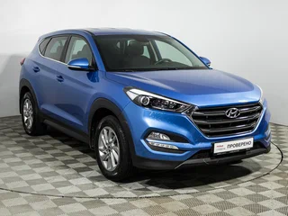 2017 Hyundai Tucson III, голубой, 1599700 рублей, вид 3