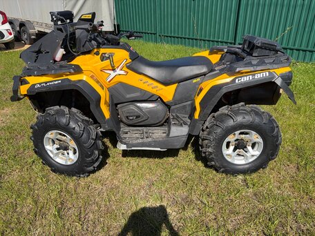 2013 BRP Can-Am Outlander MAX 500, жёлтый, 800000 рублей, вид 3