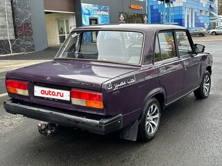 2004 Lada (ВАЗ) 2107, фиолетовый, 120000 рублей, вид 4