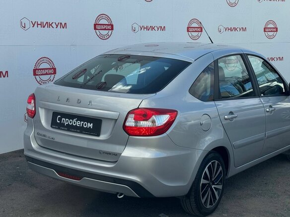 2021 Lada (ВАЗ) Granta I Рестайлинг, серый, 679000 рублей - вид 14
