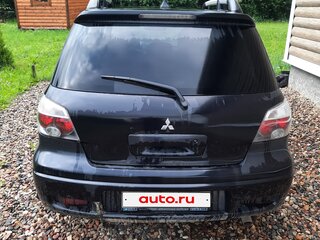 2005 Mitsubishi Outlander I, чёрный, 320000 рублей, вид 3