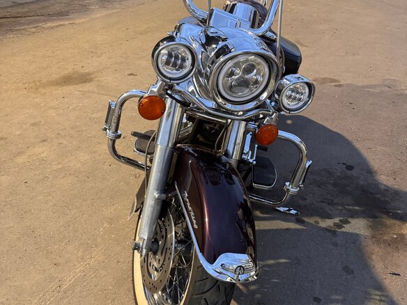 2006 Harley-Davidson Road King, красный, 600000 рублей - вид 7