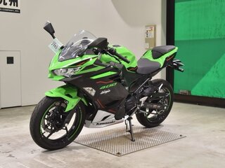 2024 Kawasaki Ninja 400, зелёный, 570000 рублей, вид 4