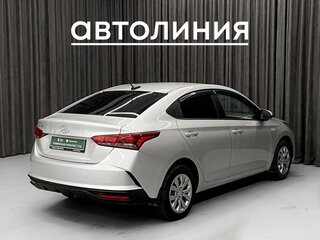 2021 Hyundai Solaris II Рестайлинг, серый, 1390000 рублей, вид 3