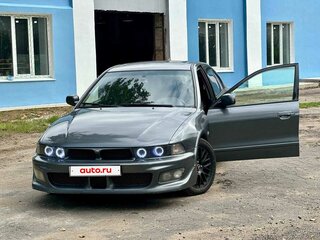 2001 Mitsubishi Galant VIII Рестайлинг, серый, 645000 рублей, вид 2