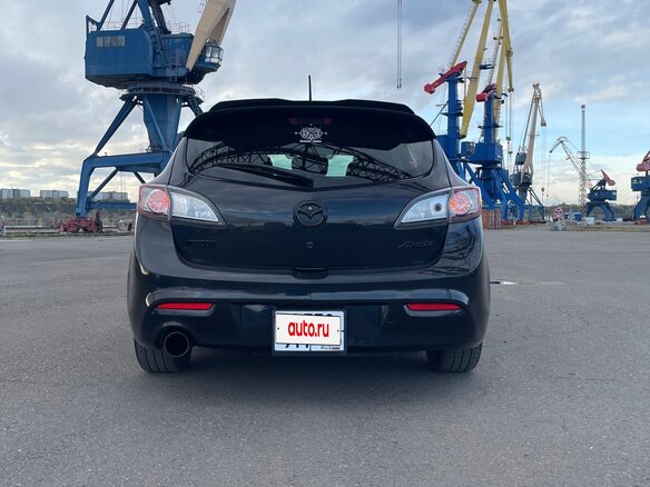 2010 Mazda Axela II, чёрный - вид 6