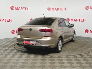 2020 Volkswagen Polo VI, бежевый, 1498000 рублей, вид 5