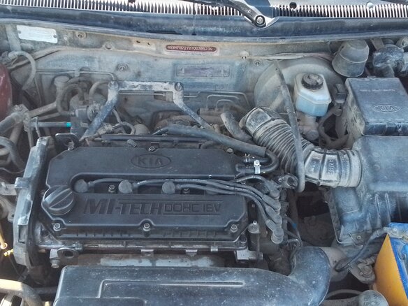 2007 Kia Spectra I Рестайлинг 2, красный, 135000 рублей - вид 18