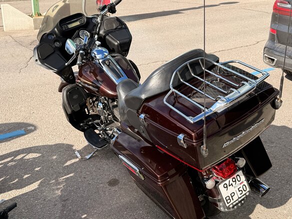 2011 Harley-Davidson Road Glide, красный, 920000 рублей - вид 6
