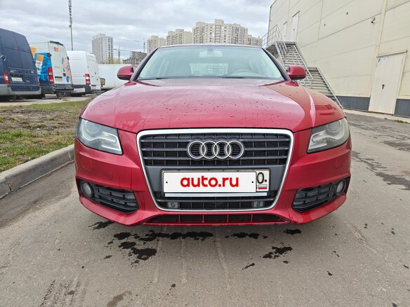 2008 Audi A4 IV (B8), красный, 900000 рублей - вид 3