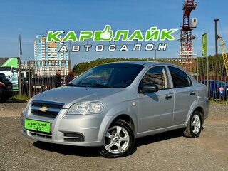 2009 Chevrolet Aveo I Рестайлинг, серебристый, 349000 рублей, вид 2