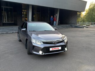 2016 Toyota Camry VII (XV50) Рестайлинг, серый, 1745000 рублей, вид 2