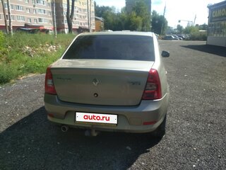 2013 Renault Logan I Рестайлинг, бежевый, 250000 рублей, вид 3