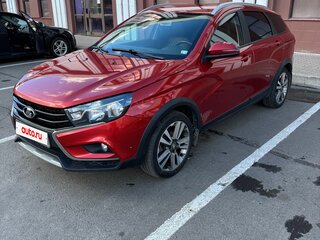 2022 Lada (ВАЗ) Vesta SW Cross I, красный, 1430000 рублей, вид 1