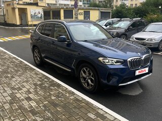 2022 BMW X3 30i xDrive III (G01) Рестайлинг, синий, 4700000 рублей, вид 3