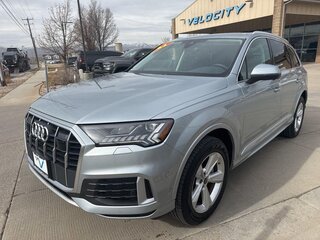 2024 Audi Q7 45 TFSI II (4M) Рестайлинг, серый, 7059424 рублей, вид 3