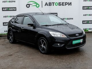 2008 Ford Focus II Рестайлинг, чёрный, 455400 рублей, вид 4