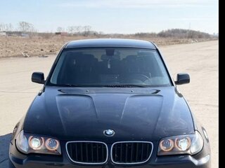 2008 BMW X3 20i I (E83) Рестайлинг, чёрный, 900000 рублей, вид 2