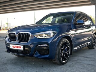2018 BMW X3 30d xDrive III (G01), синий, 5200000 рублей, вид 5