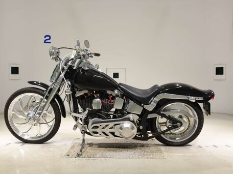 1992 Harley-Davidson Springer Softail, чёрный, 958000 рублей, вид 1
