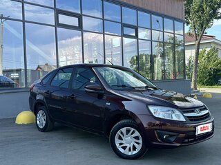2017 Lada (ВАЗ) Granta I, красный, 439000 рублей, вид 4