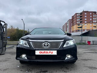 2012 Toyota Camry VII (XV50), чёрный, 1250000 рублей, вид 1