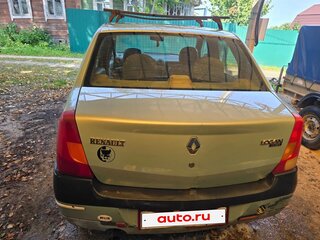 2006 Renault Logan I, зелёный, 210000 рублей, вид 4