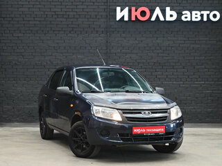 2013 Lada (ВАЗ) Granta I, синий, 200000 рублей, вид 3