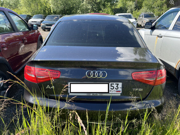2014 Audi A4 IV (B8) Рестайлинг, чёрный - вид 5