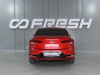 2019 Hyundai Elantra VI (AD) Рестайлинг, красный, 1849000 рублей, вид 4