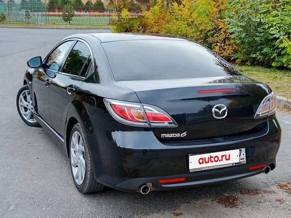 2010 Mazda 6 II (GH) Рестайлинг, чёрный - вид 20