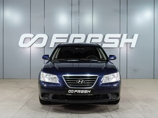 2008 Hyundai Sonata V (NF) Рестайлинг, синий, 559000 рублей, вид 3