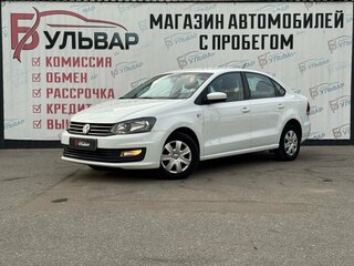 2019 Volkswagen Polo V Рестайлинг, белый, 798000 рублей, вид 3