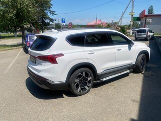 2021 Hyundai Santa Fe IV Рестайлинг, белый, 3800000 рублей, вид 3