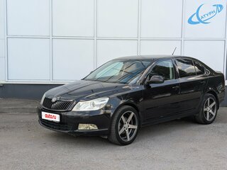 2012 Skoda Octavia II (A5) Рестайлинг, чёрный, 760000 рублей, вид 1