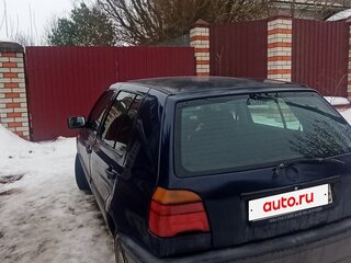 1995 Volkswagen Golf III, синий, 220000 рублей, вид 3